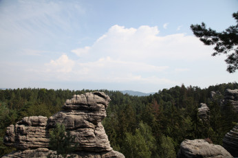 Картинка заповедник+чешский+рай природа горы заповедник чешский рай