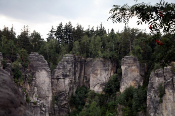 Картинка заповедник+чешский+рай природа горы заповедник чешский рай