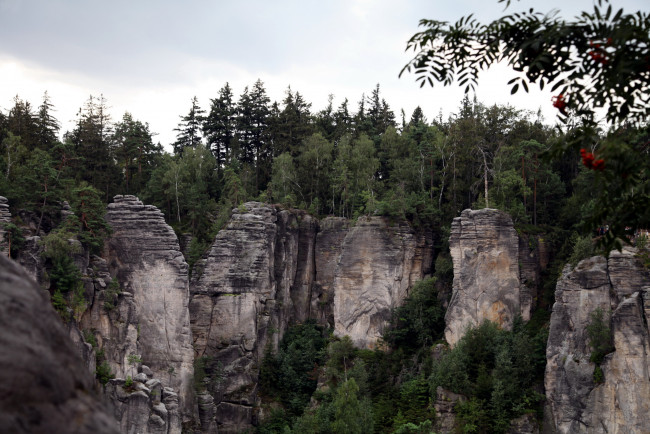 Обои картинки фото заповедник чешский рай, природа, горы, заповедник, чешский, рай