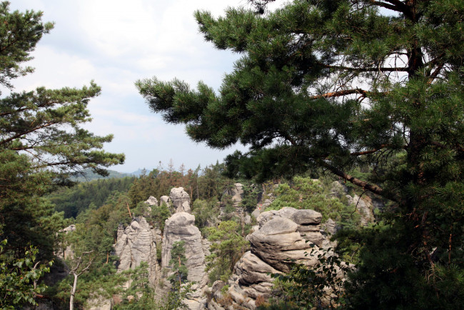 Обои картинки фото заповедник чешский рай, природа, горы, заповедник, чешский, рай