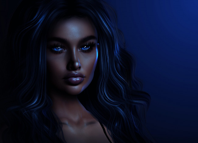 Обои картинки фото 3д графика, портрет , portraits, девушка, красивая, супер, секси, няша, нежная, классная, модница, лапочка, мадам