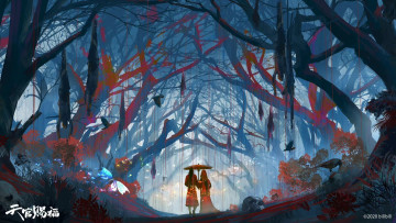 Картинка аниме tian+guan+ci+fu благословение небожителей