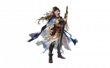 Картинка фэнтези люди воин меч