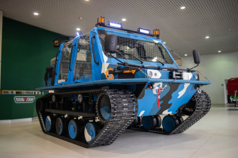 Картинка техника вездеходы гусеничный снегоболотоход пластун cн