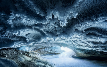 Картинка природа айсберги+и+ледники иней