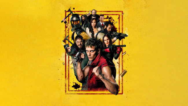 Обои картинки фото boy kills world ,  2023 , кино фильмы, boy kills world, пацан, против, всех, боевик, bill, skarsgard, famke, janssen, michelle, dockery, пoстeр