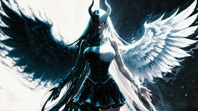 Обои картинки фото фэнтези, ангелы, нейросети, графика, нейроарт, ai, art, нейронные, сети, рисунки, нейро, искусство, нейрографика, graphics, neuroart, neural, networks, drawings, neuro, neurography