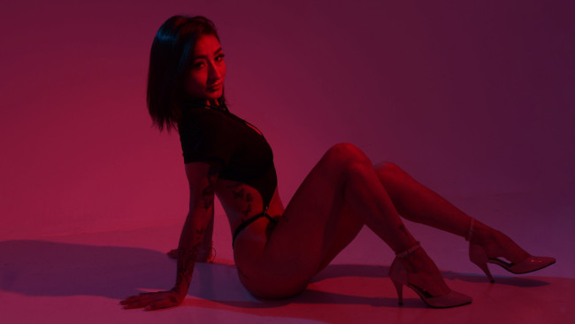 Обои картинки фото rosemonrooe, девушки, красивая, девушка