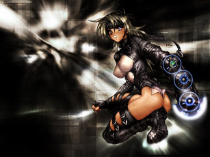 Картинка аниме ghost in the shell