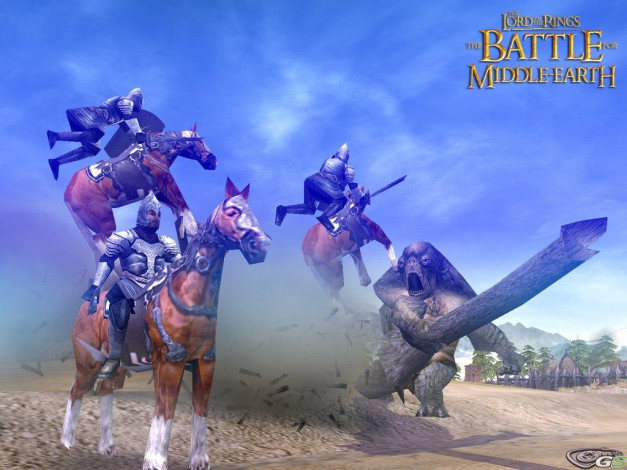 Обои картинки фото the, lord, of, rings, battle, for, middle, earth, видео, игры