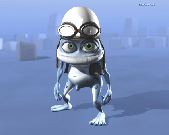 Обои картинки фото crazy, frog, музыка