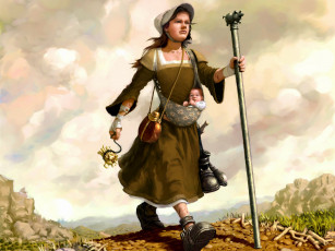 Картинка фэнтези девушки