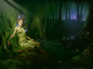 Картинка фэнтези эльфы