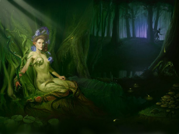 Обои картинки фото фэнтези, эльфы