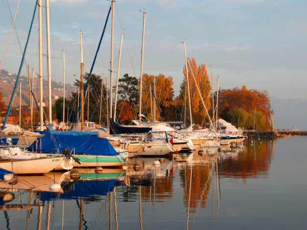 Обои картинки фото корабли, разные, вместе