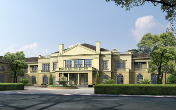 Картинка 3д графика architecture архитектура