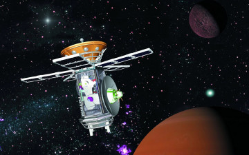 Картинка космос космические корабли станции