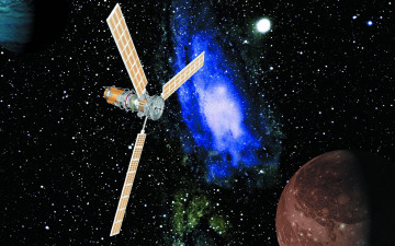 Картинка космос космические корабли станции