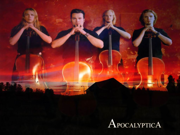 Обои картинки фото музыка, apocalyptica