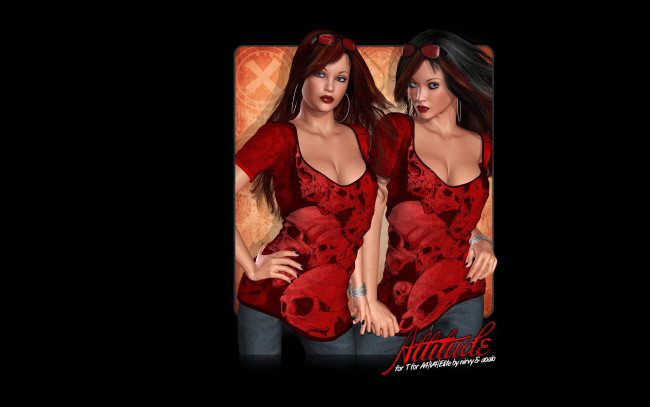 Обои картинки фото 3д, графика, people, люди