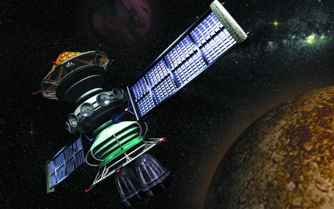 Обои картинки фото космос, космические, корабли, станции