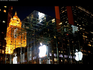 Картинка города огни ночного