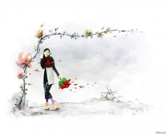 Обои картинки фото _Unsort -НЕ ВЫБИРАТЬ  , девушки, , не, выбирать