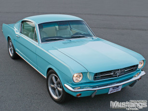 Картинка 1965 ford mustang fastback автомобили