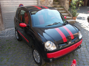 Картинка aixam автомобили выставки уличные фото