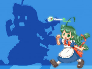 обоя компьютеры, windows, me