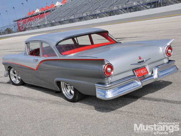 Обои картинки фото 1957, ford, fairlane, автомобили