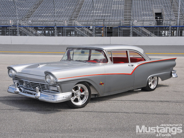 Обои картинки фото 1957, ford, fairlane, автомобили