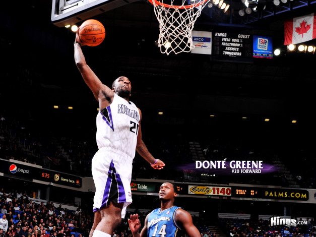 Обои картинки фото donte`, greene, спорт, баскетбол