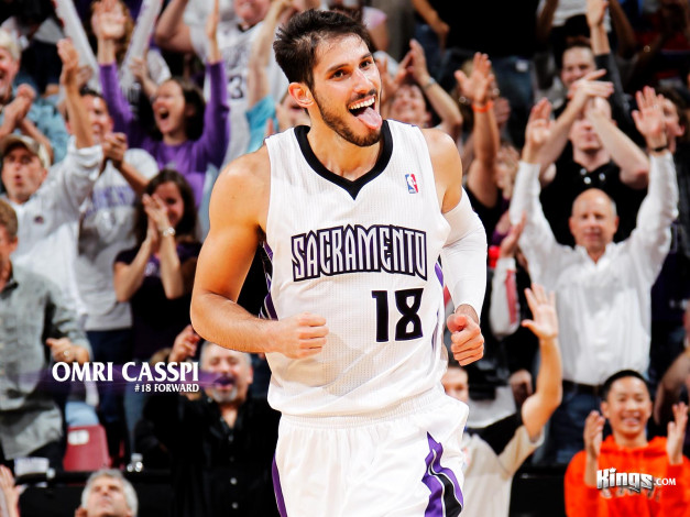 Обои картинки фото omri, casspi, спорт, баскетбол