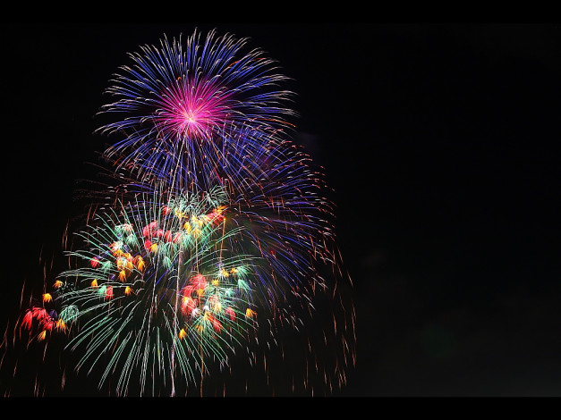 Обои картинки фото разное, салюты, фейерверки