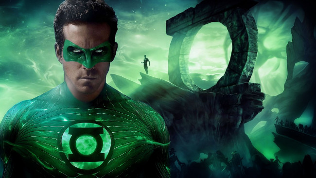 Обои картинки фото green, lantern, кино, фильмы