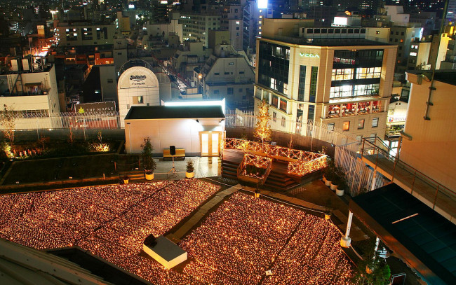 Обои картинки фото города, огни, ночного