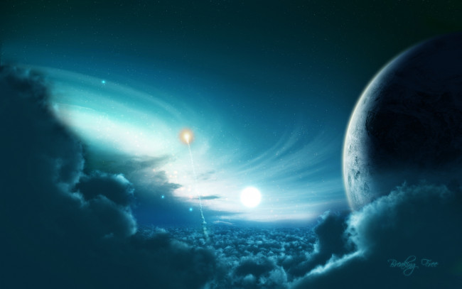 Обои картинки фото космос, арт