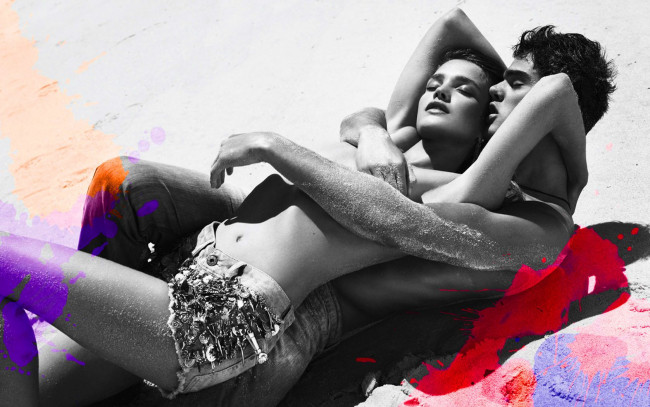 Обои картинки фото разное, мужчина женщина