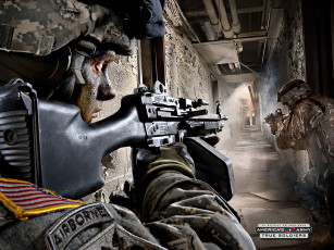 Картинка оружие армия спецназ жёлтый зелёный soldiers army