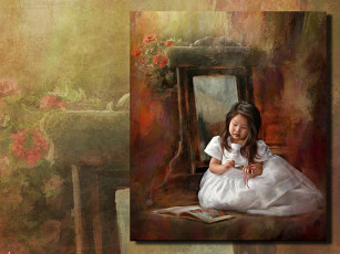 Картинка рисованные richard ramsey catalina otalvaro модель бельё 1920х1440 каталина оталваро