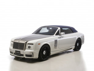 Картинка wald rolls royce phantom drophead coupe black bison edition автомобили оранжевые лепестки