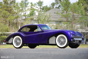 обоя jaguar, xk140, royale, fixed, head, coupe, автомобили, черная, кошка