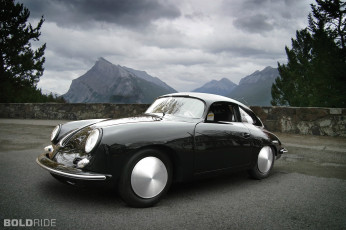 Картинка автомобили porsche dog морда