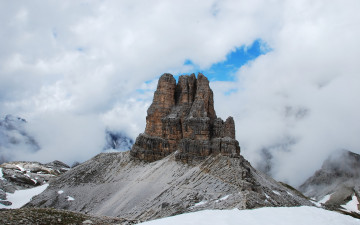 Картинка природа горы пейзаж небо облака