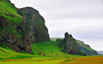 Картинка природа побережье горы берег