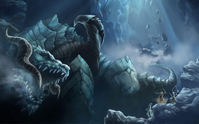 Обои картинки фото lineage, ii, видео, игры, the, antharas, dead