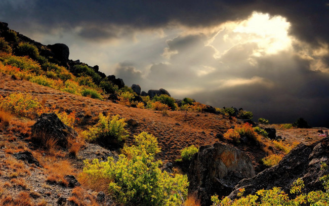 Обои картинки фото природа, горы, гора, небо, пейзаж