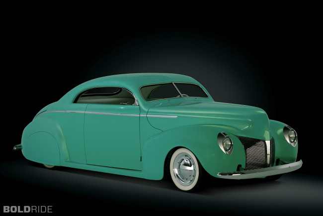 Обои картинки фото автомобили, custom, classic, car, глаза, уши, рыжий, mercury