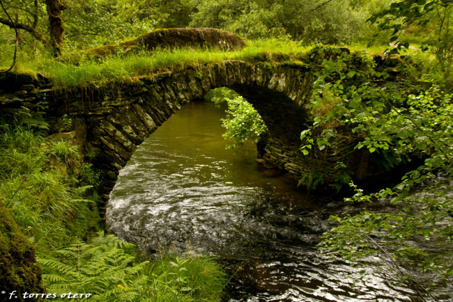 Обои картинки фото природа, реки, озера, галисия, испания, форкарей